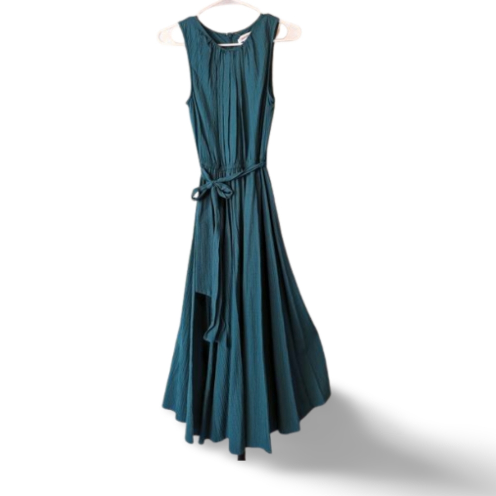NWT Calvin Klein Maxi Dress, Celedon Green, Beautiful Flow and Fabric (Size: 4)